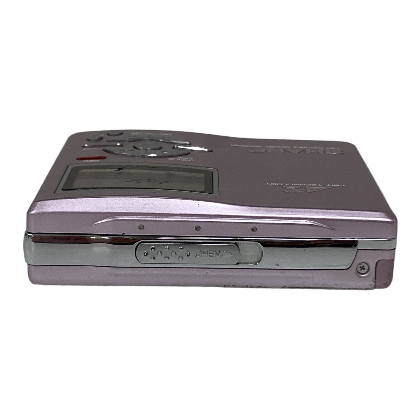 SHARP MD-DR7-P ポータブル MD プレーヤー レコーダー 録音 シャープ