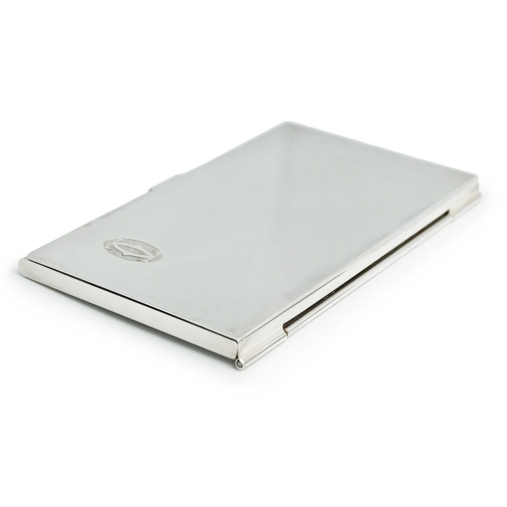 カルティエ T1220284 2C ロゴ SV925 シルバー カードケース 名刺入れ 定期入れ パスケース 箱付 Cartier（中古） カルティエ T1220284 2C ロゴ SV925 シルバー カードケース 名刺入れ