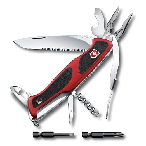 VICTORINOX(ビクトリノックス) レンジャー 全5種 スイス・アーミーナイフ 多機能 ナイフ アウトドア 滑りにくいハンドル スイス製マルチツール コンパクト 携帯しやすい 防災グッズ 十徳ナイフ 万能ナイフ 【国内正規品】as 69ec96dc