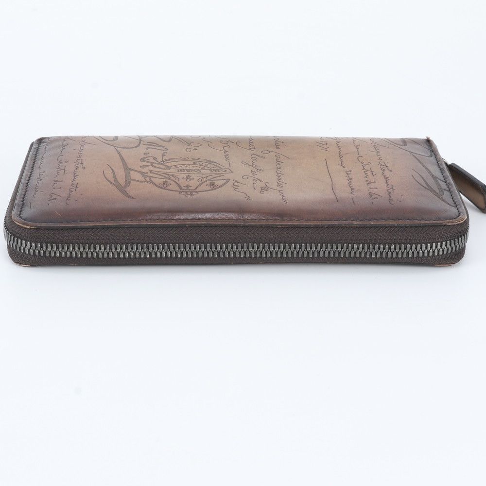 美品 ベルルッティ イタウバ カリグラフィ レザー 長財布 ウォレット
