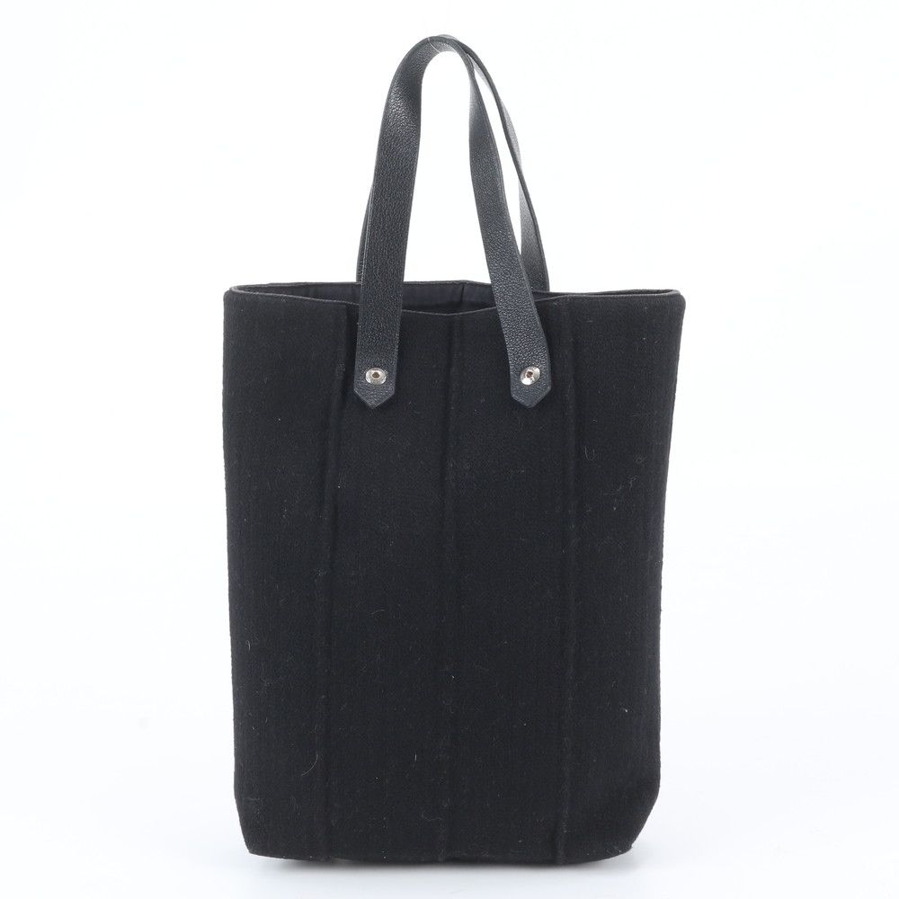 レディース 《美品》 HERMES（エルメス） キャンパス素材 ハンドバッグ 