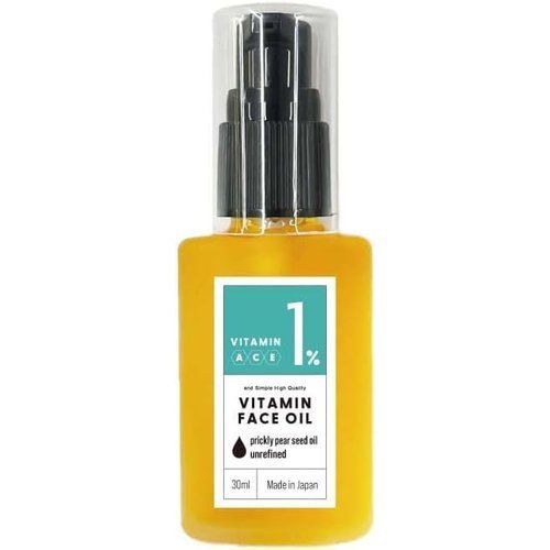 &SH ビタミン フェイスオイル バクチオール 1% ウチワサボテンオイル 未精製 30ml / ブースター 角質層 化粧水 乳液 クリーム などの 角質層まで 保湿力 を高める 7