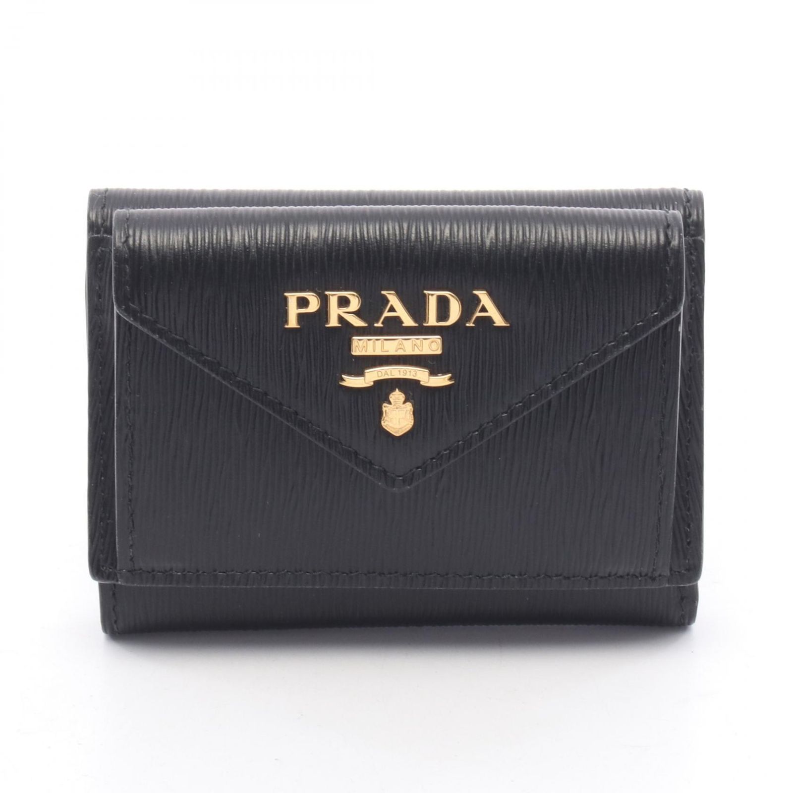 PRADA プラダ VITELLO MOVE コンパクトウォレット 三つ折り財布