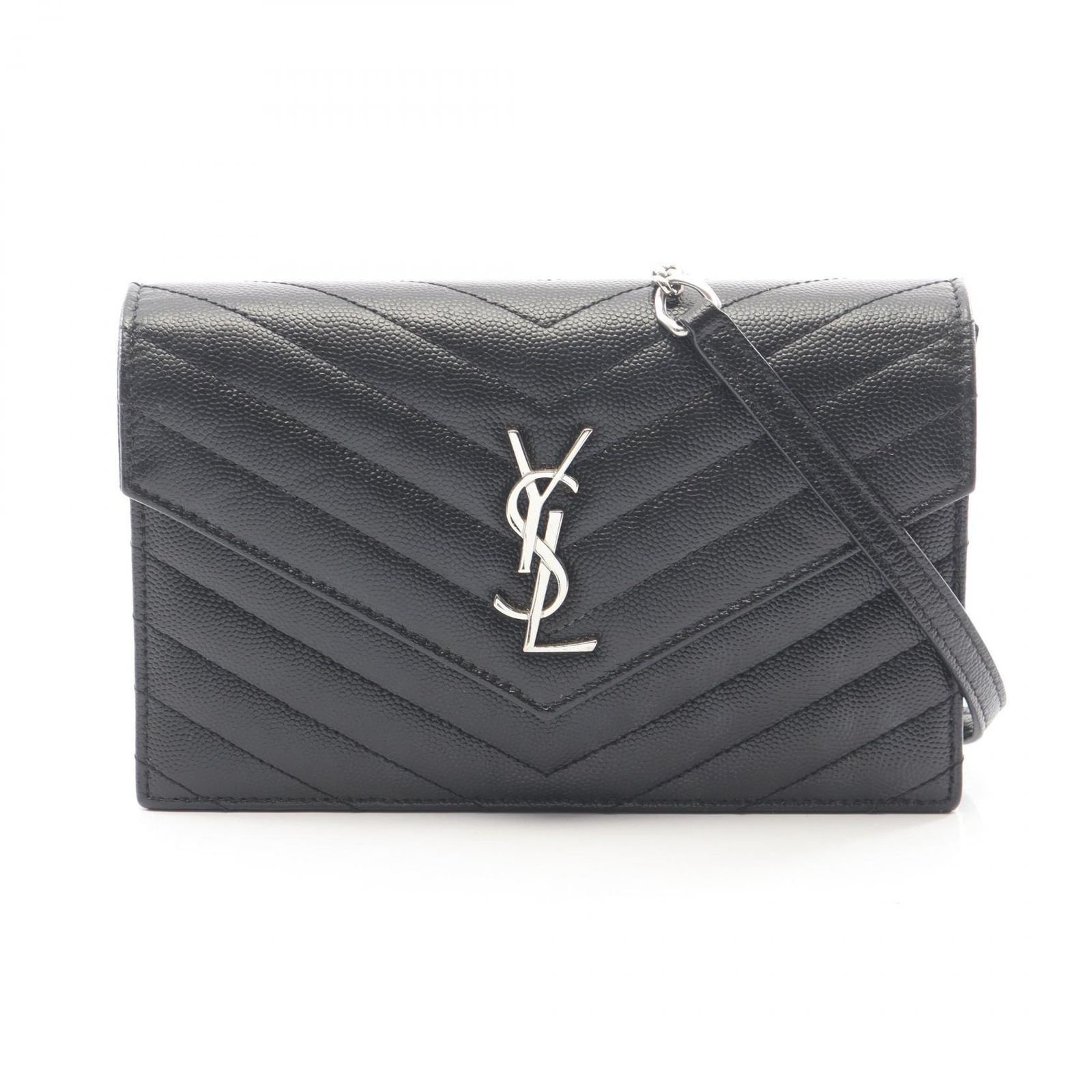 SAINT LAURENT PARIS サンローランパリ モノグラム エンベローブ ショルダーバッグ