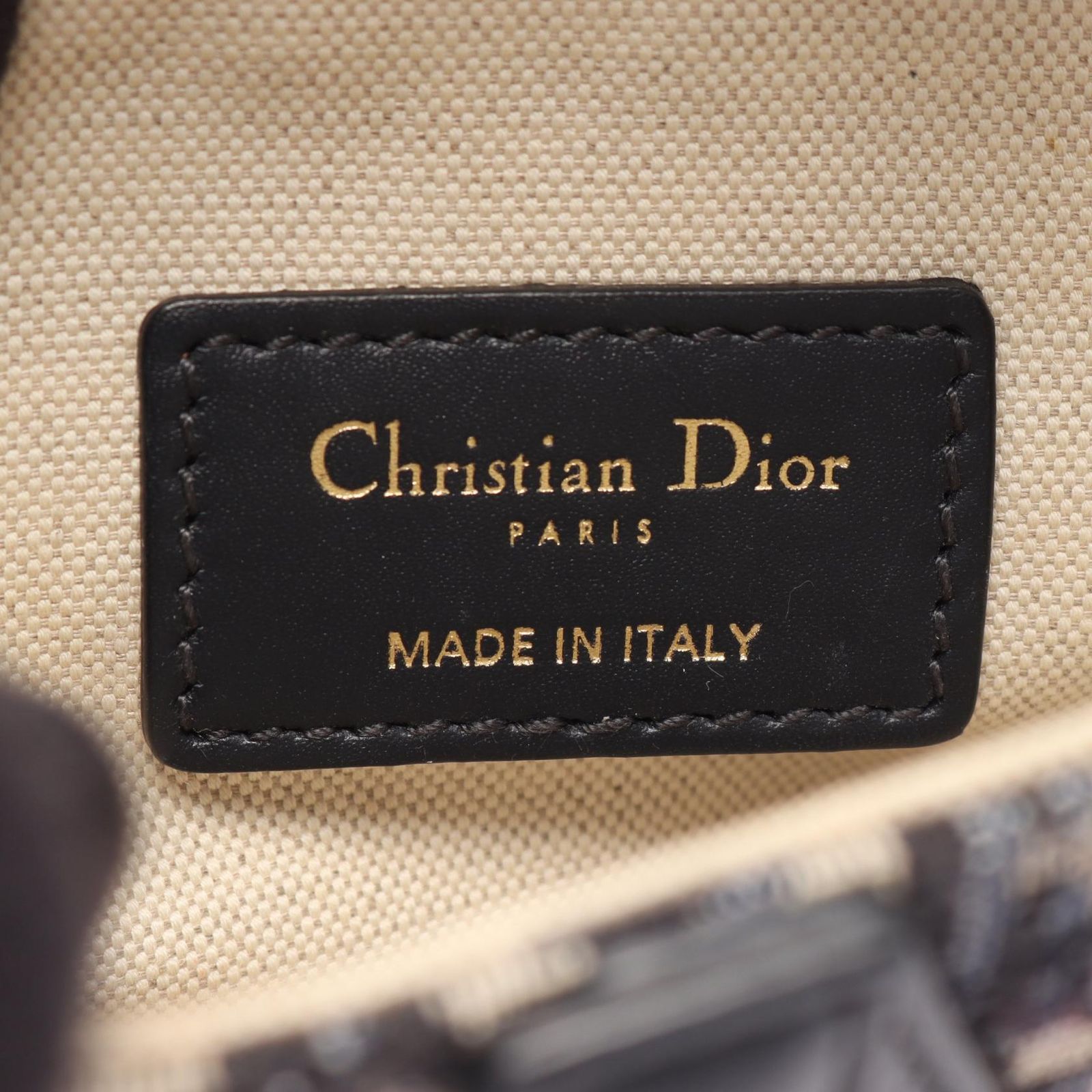 Dior ディオール サドルバッグ ミニ オブリークジャカード ハンドバッグ