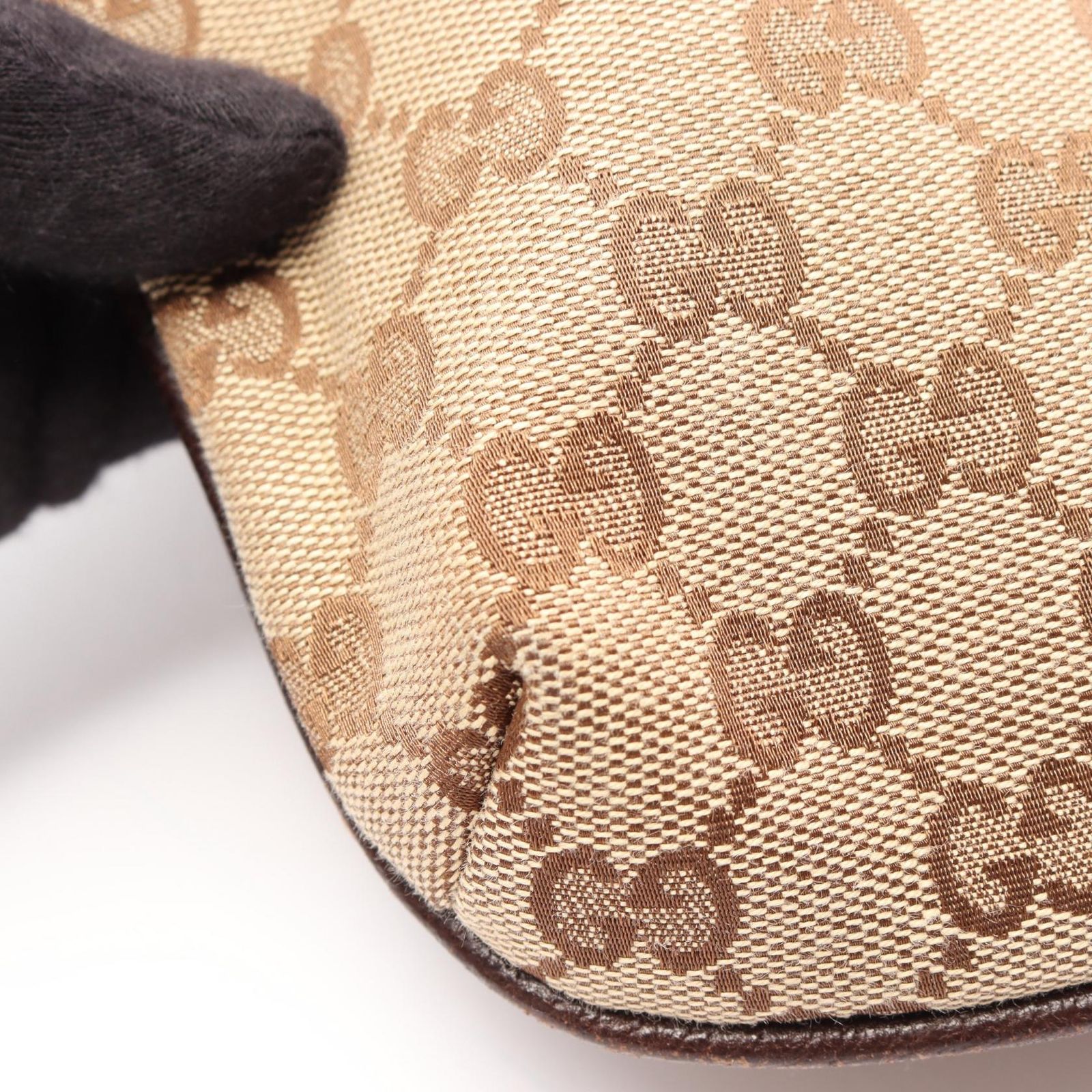 GUCCI グッチ GGキャンバス ショルダーバッグ