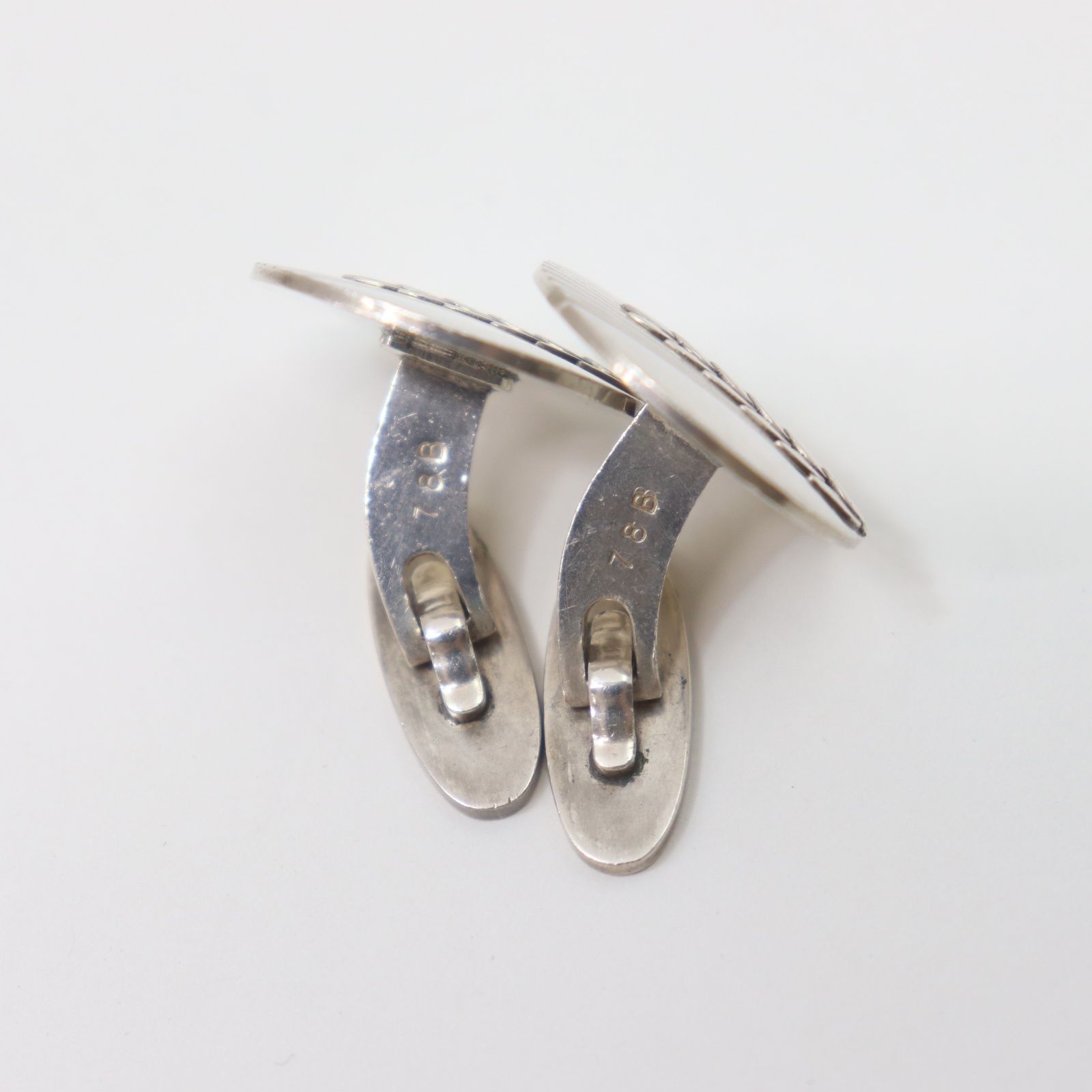 ITU4P5RNSQ2N Georg Jensen ジョージジェンセン カフスボタン SV925 稲