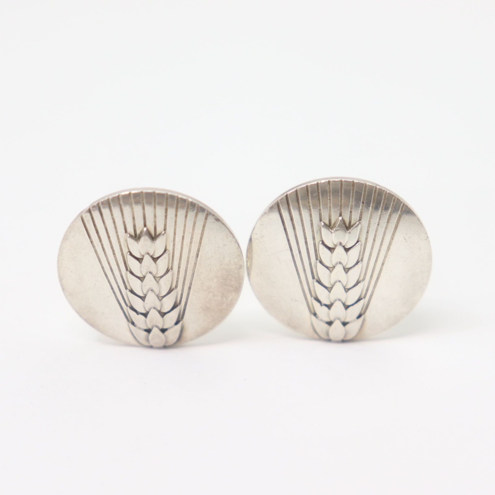 ITU4P5RNSQ2N Georg Jensen ジョージジェンセン カフスボタン SV925 稲