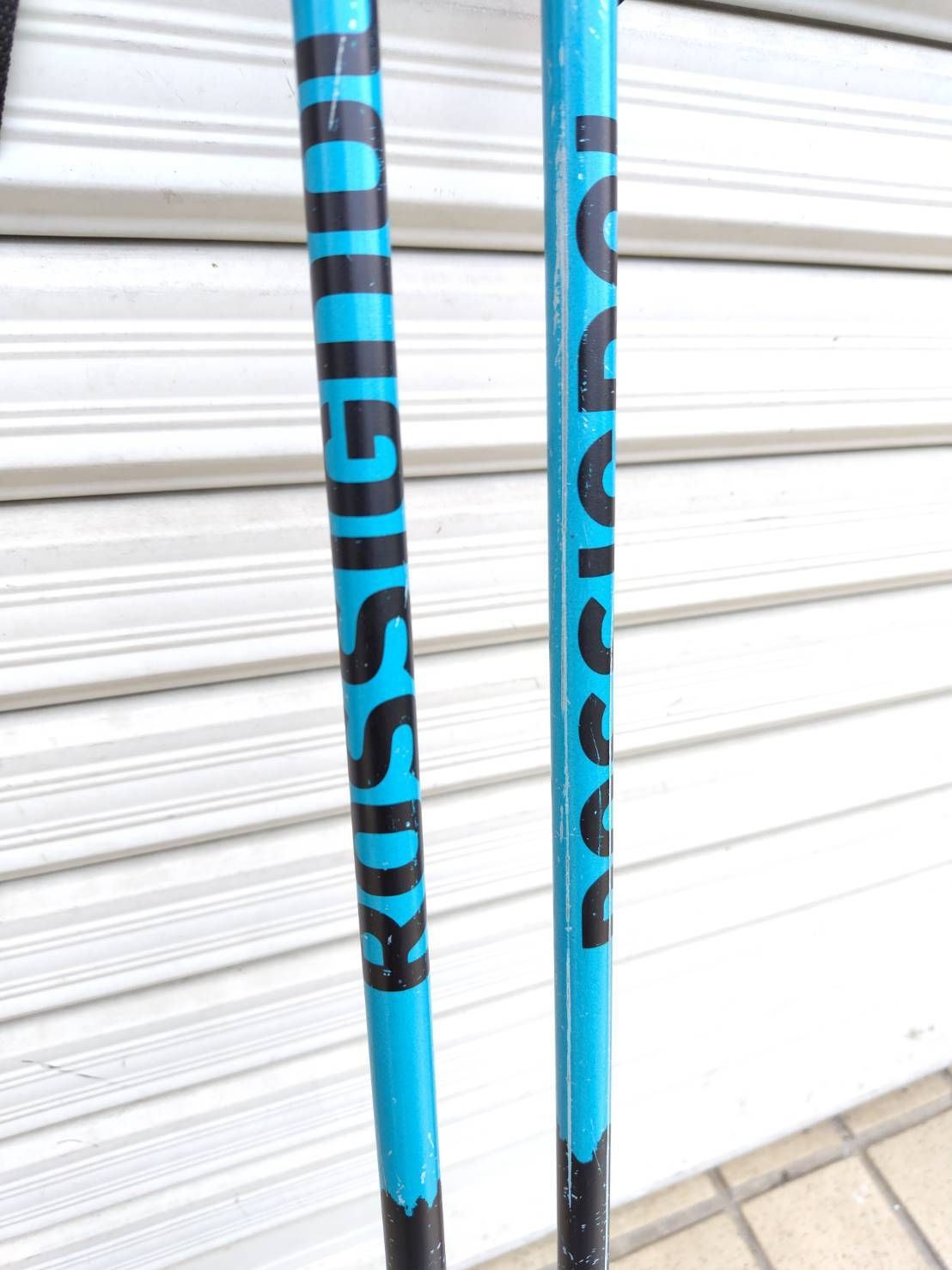 現状品】ROSSIGNOL TELESCOPIC JR キッズ伸縮式スキーポール/ストック