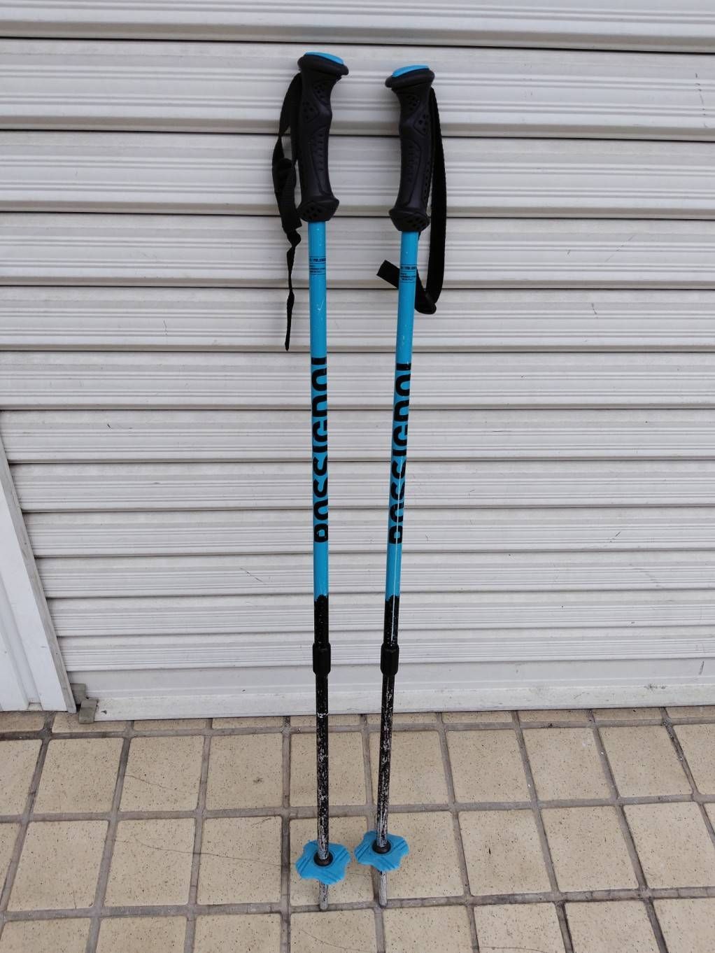 専用！ROSSIGNOL 収縮ストック　ポール 現状品】ROSSIGNOL TELESCOPIC JR キッズ伸縮式スキーポール/ストック