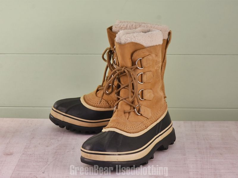 F062 レディース SOREL スノーブーツ 茶 25cm - メルカリ