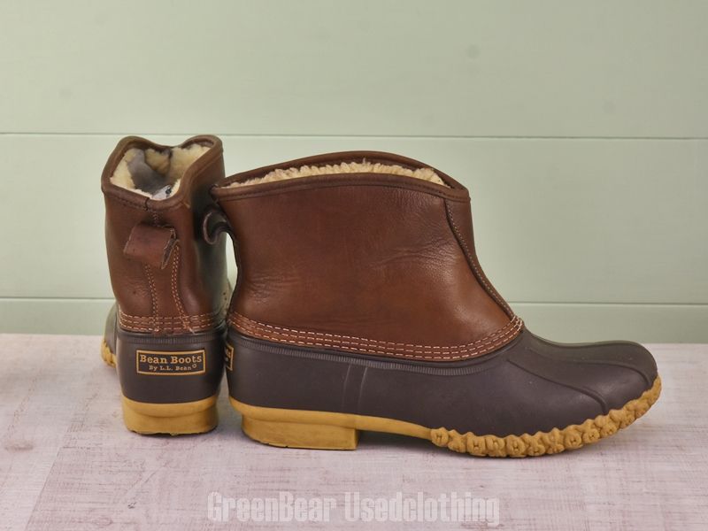 F086 USA製 L.L.Bean ビーンブーツ インナーボア 茶 メンズ 29cmくらい｜詳細画像