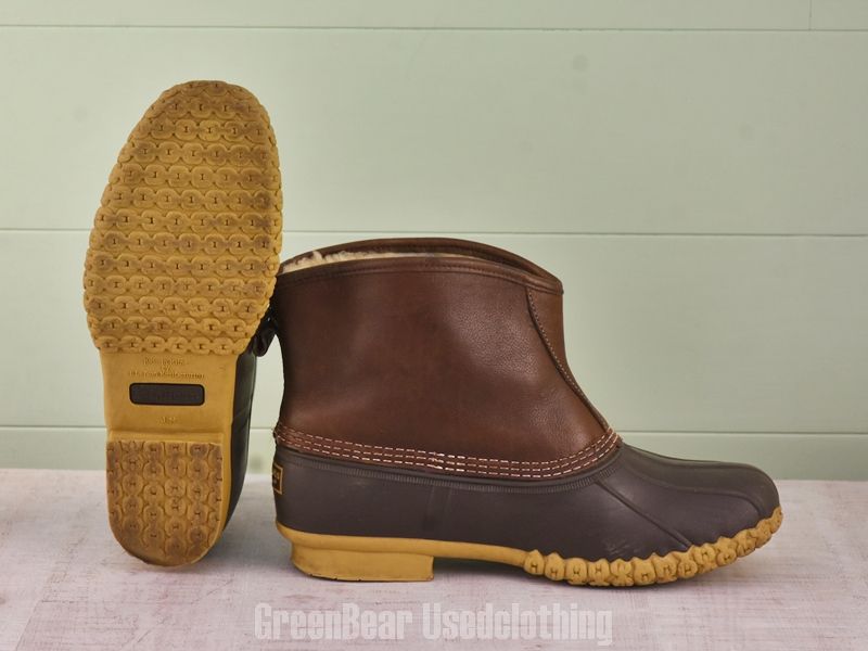 F086 USA製 L.L.Bean ビーンブーツ インナーボア 茶 メンズ 29cmくらい｜詳細画像