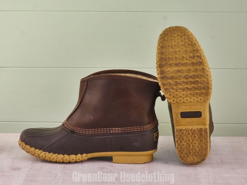 F086 USA製 L.L.Bean ビーンブーツ インナーボア 茶 メンズ 29cmくらい｜詳細画像
