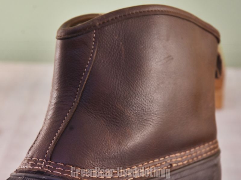 F086 USA製 L.L.Bean ビーンブーツ インナーボア 茶 メンズ 29cmくらい｜詳細画像