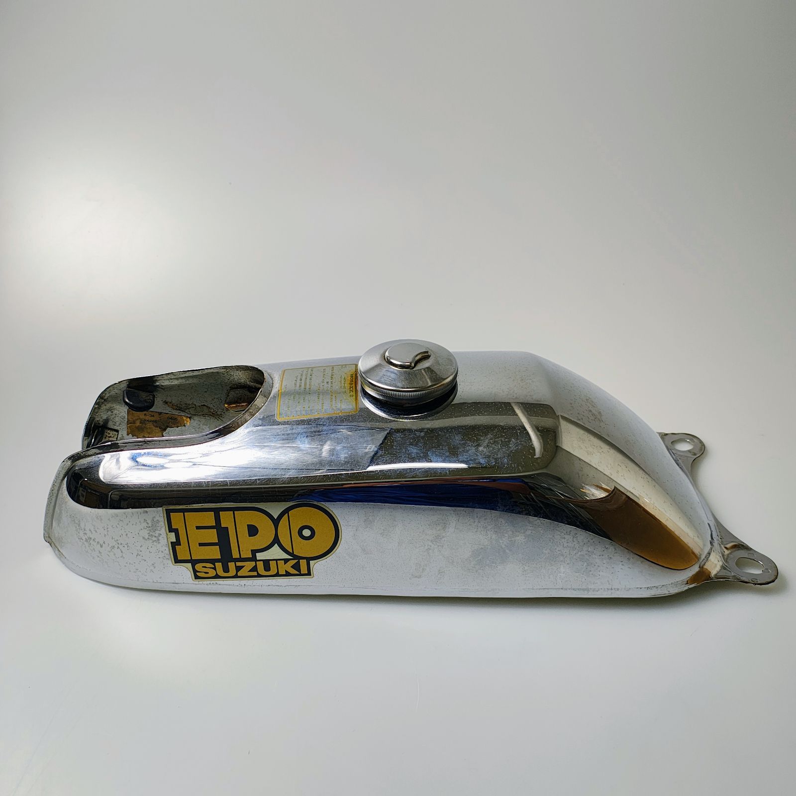 スズキ エポ EPO PV50 純正 ガソリンタンク 燃料タンク タンク 当時物 旧車 レストア 部品 パーツ SUZUKI 50cc 原付【TE0711】