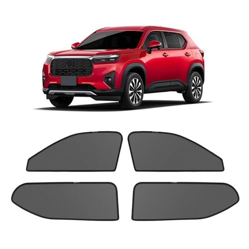 新型 WR-V DG5型 メッシュカーテン マグネット式 遮光 換気 サイドバイザー 車用 WRV DG5型 2代目 サンシェード 車種専用設計 虫除け 折り畳み式 日除け アクセサリー カスタム パーツ 4枚ts 809fa8fd