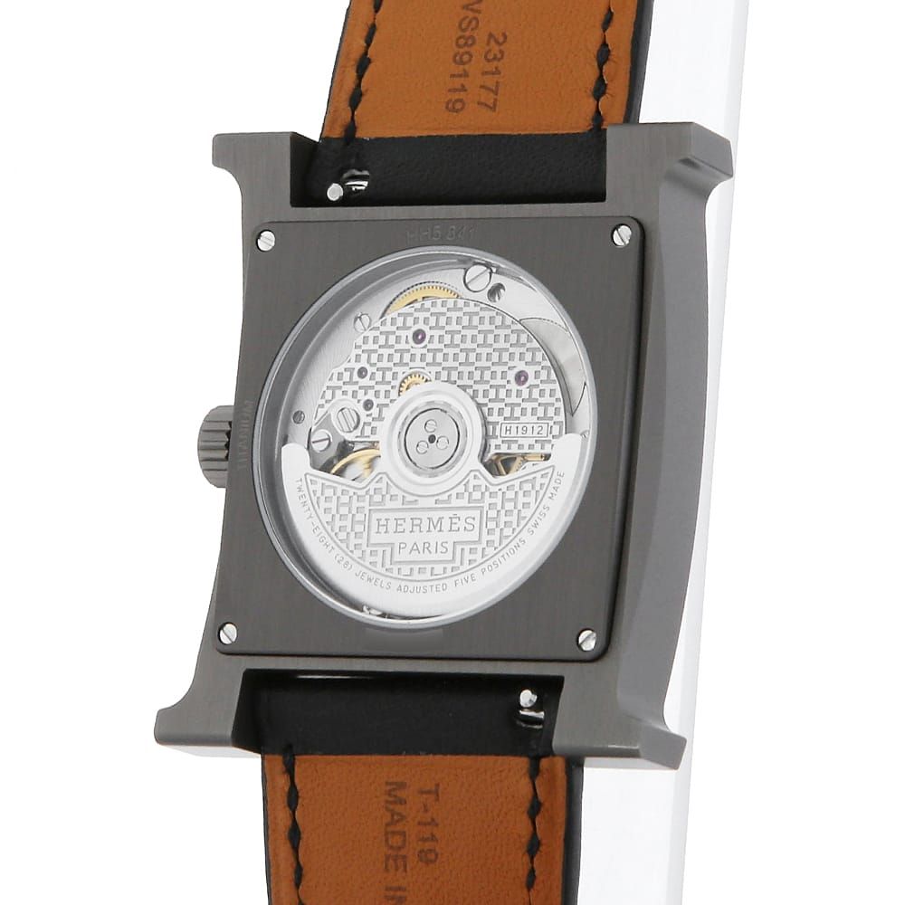 エルメス Hウォッチ チタン HH5.841 中古 メンズ