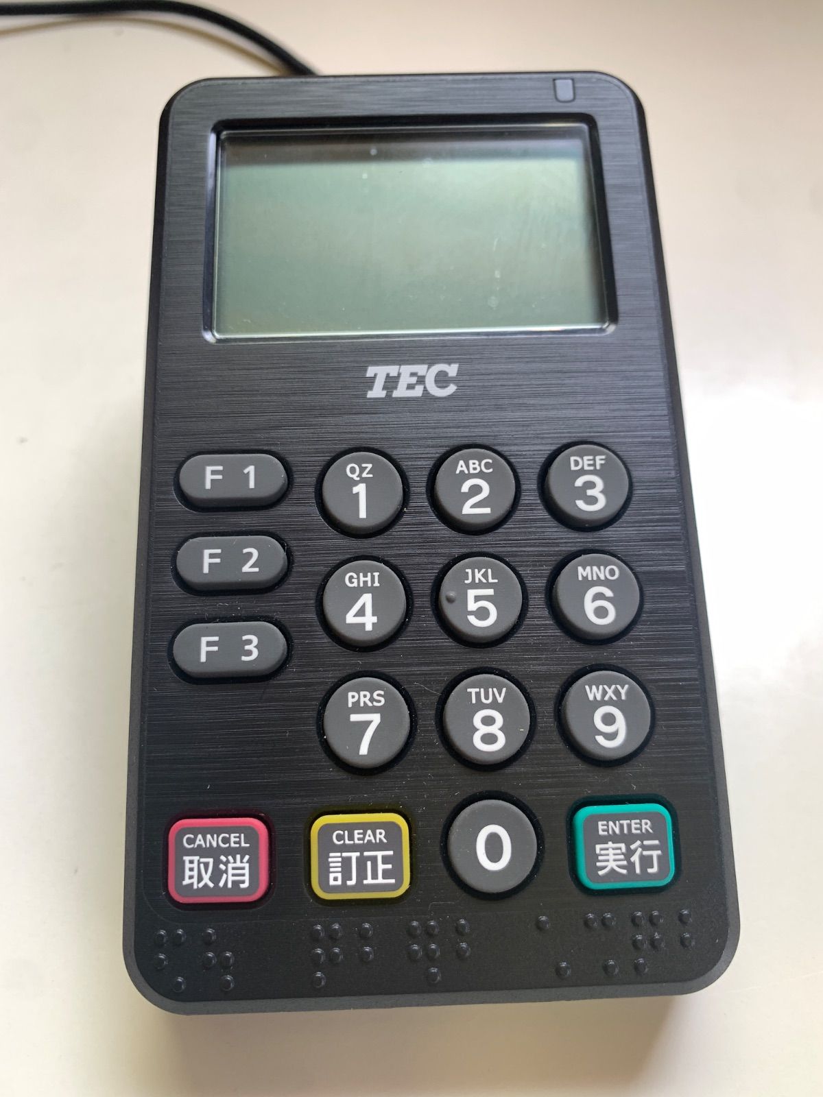 東芝テック TEC PINPAD PADCT-5100-A110-R - メルカリ