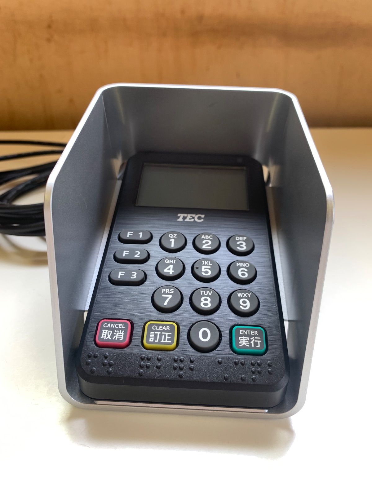 東芝テック TEC PINPAD PADCT-5100-A110-R - メルカリ