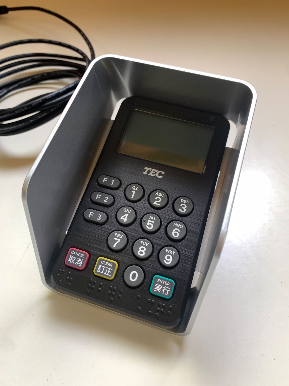 東芝テック TEC PINPAD PADCT-5100-A110-R - メルカリ