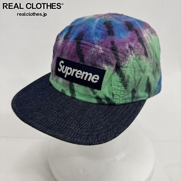 Supreme/シュプリーム【13SS】Tie Dye Camp Cap/タイダイ キャンプ キャップ ブルー系