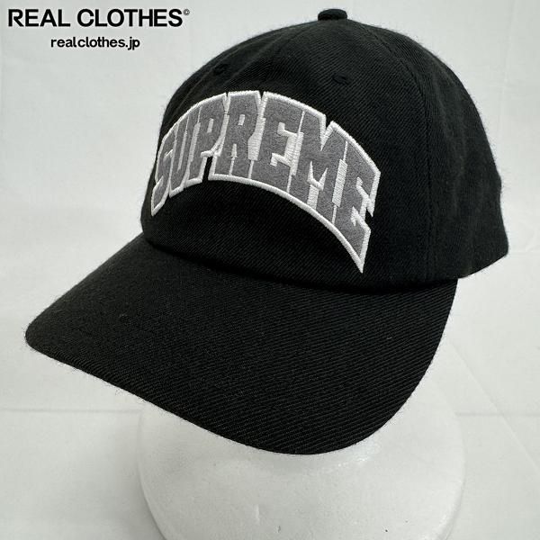 Supreme/シュプリーム【24AW】Felt Arc 6-Panel Cap/フェルト アーチ 6パネル キャップ ブラック