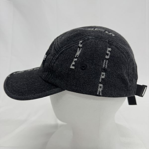 Supreme/シュプリーム【20AW】Jacquard Logos Denim Camp Cap