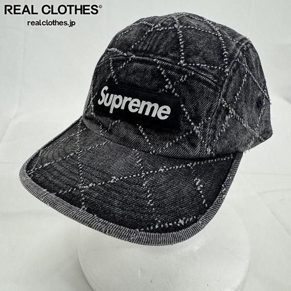 Supreme/シュプリーム【23AW】Punched Denim Camp Cap/パンチ デニム