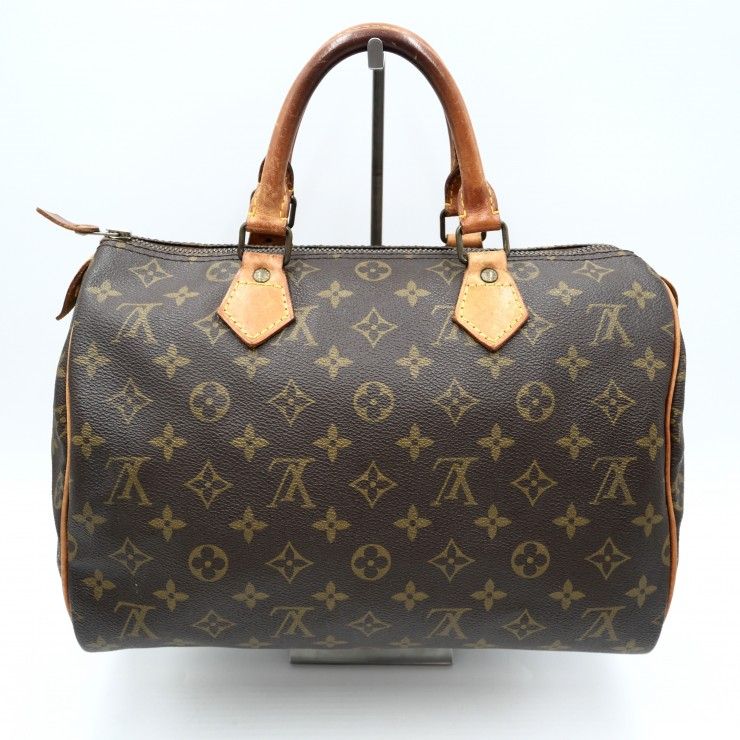 LOUIS VUITTON（ルイ・ヴィトン）スピーディ30 ヴィンテージ ハンドバッグ ボストンバッグ モノグラム ブラウン PVC レザー レディース M41526【中古】