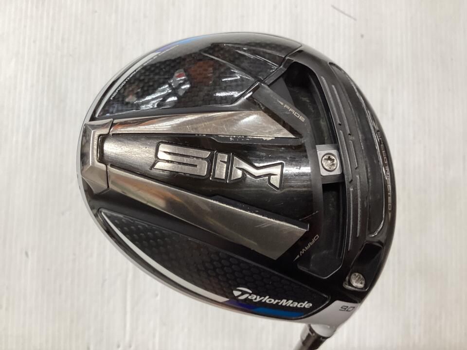テーラーメイド SIM 9度 ツアーAD XC-6 Sフレックス ドライバー 中古 