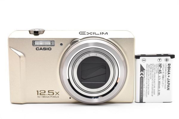 ☆極上品☆ CASIO カシオ EXILIM EX-ZS150 シャンパンゴールド【16.1