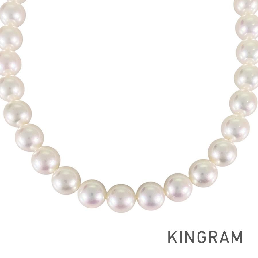 ミキモト MIKIMOTO Sv アコヤ真珠 ネックレス sss【中古】