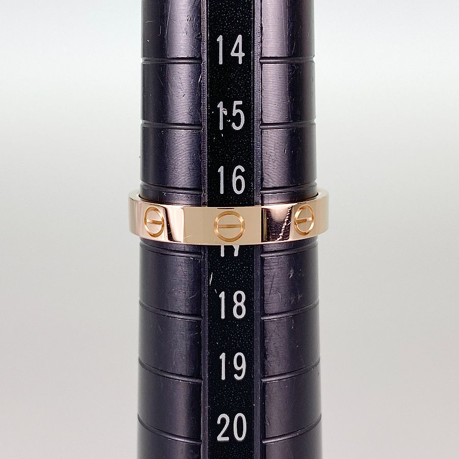 カルティエ Cartier ミニラブ CRB4085257 K18PG 16.5号(56-57) リング