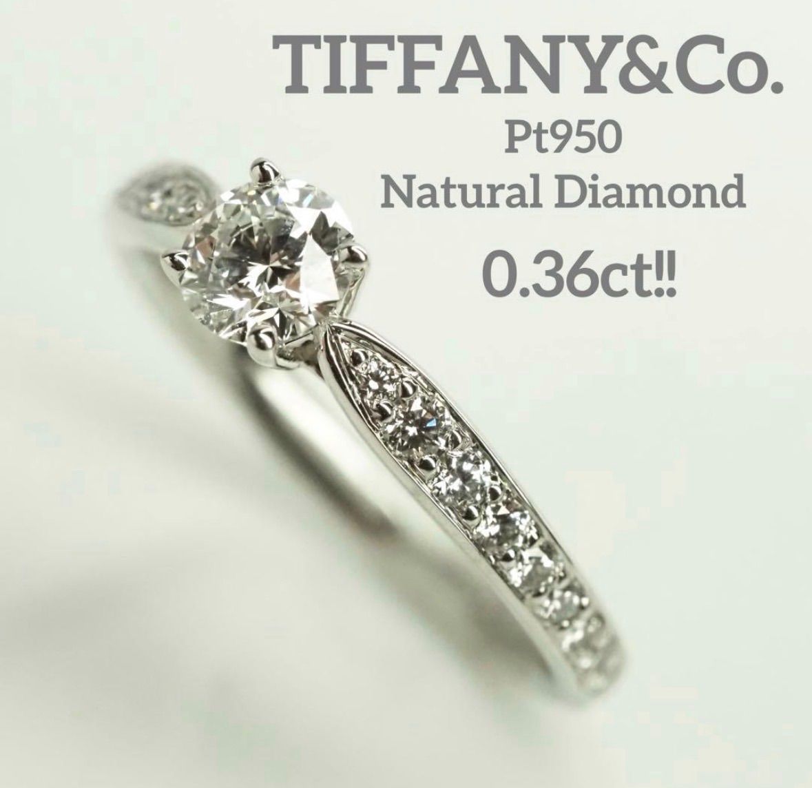 TIFFANY&Co.ティファニー 0.36ct ハーモニーサークルダイヤリング 