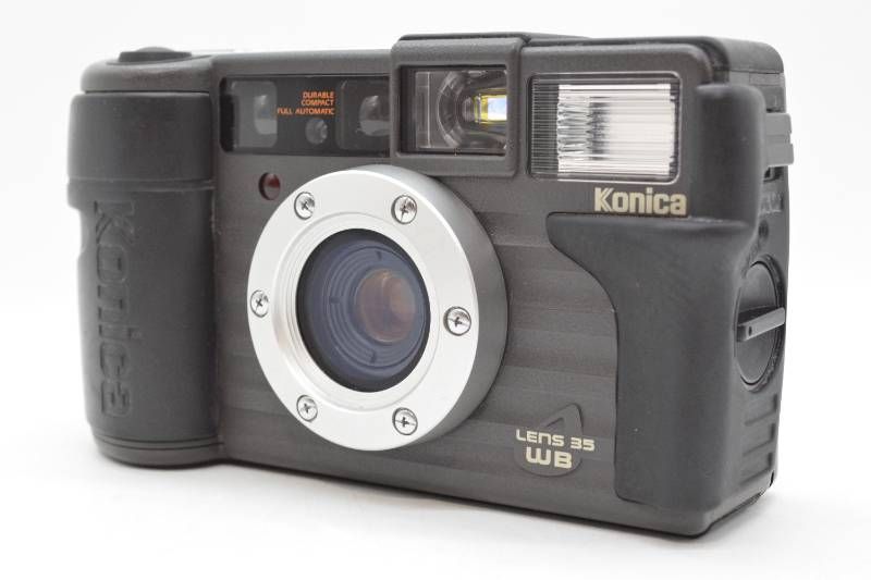 □【美品】コニカ Konica LENS 35 WB コンパクトフィルムカメラ 35mm