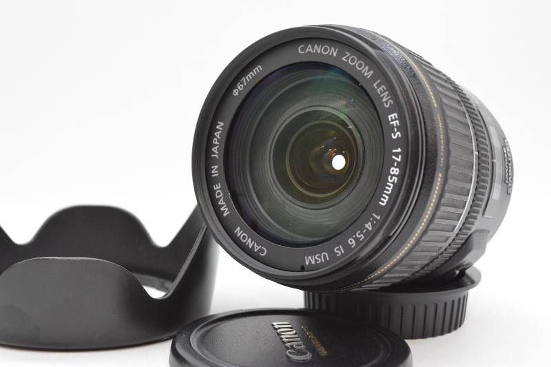 ■【極美品】キヤノン Canon EF-S 17-85mm F4-5.6 IS USM 標準ズームレンズ