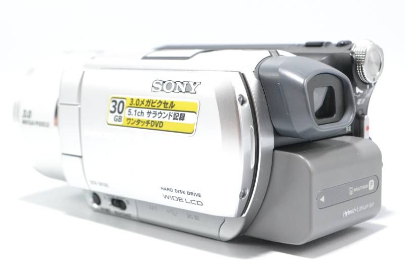 □【極美品】ソニー SONY DCR-SR100 HDD 30GB デジタルビデオカメラ 元