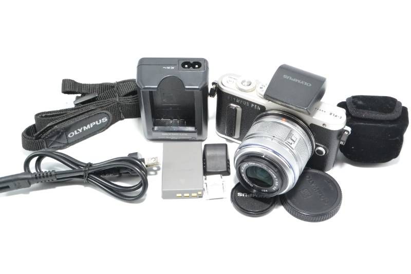 □【動作品】オリンパス OLYMPUS PEN E-PL8 14-42mm EZ レンズキット