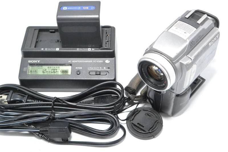 □【動作品】ソニー SONY DCR-PC120 MiniDV デジタルビデオカメラ