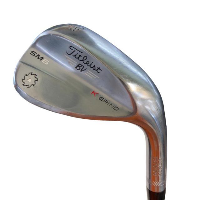 中古】 タイトリスト VOKEY SPIN MILLED SM6 ツアークロム 58°/12°K
