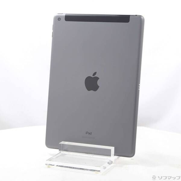 ソフマップ 〔中古品〕 iPad 第7世代 128GB スペースグレイ NW6E2J／A auロック解除SIMフリー【258】