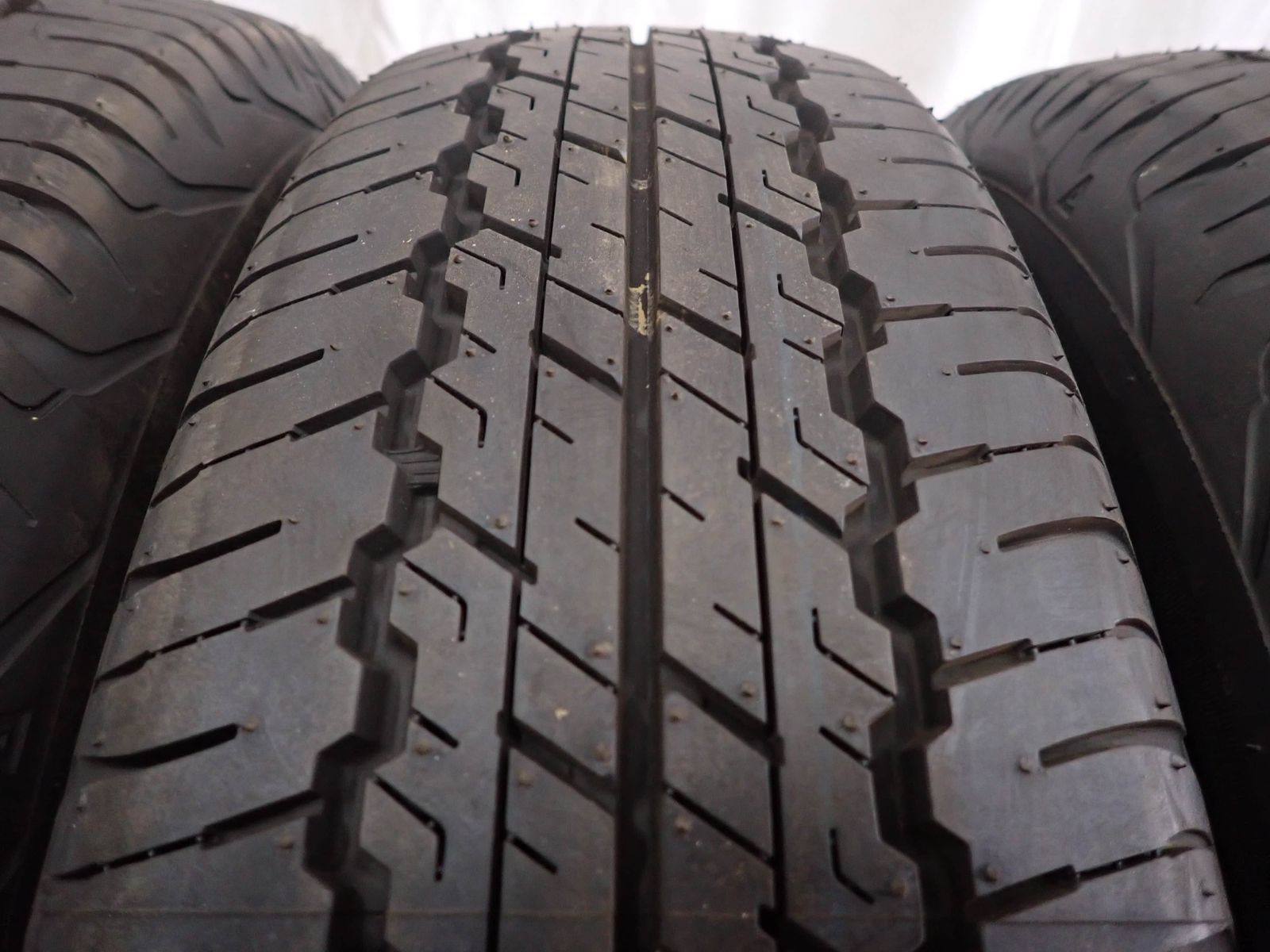 新車外し 夏4本SET 会社宛 送料無料 195/80R15 96S ダンロップ グラン 