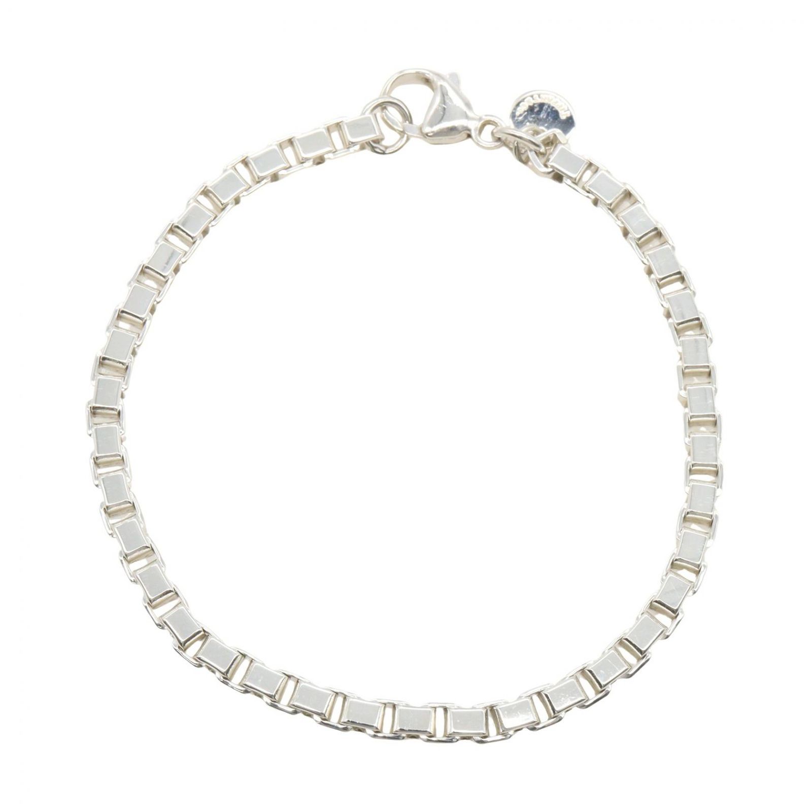 ティファニー TIFFANY＆CO ブレスレット ベネチアン ブレスレット 腕回16.5cm シルバー925 ベネチアン ブレスレット レディース Used A