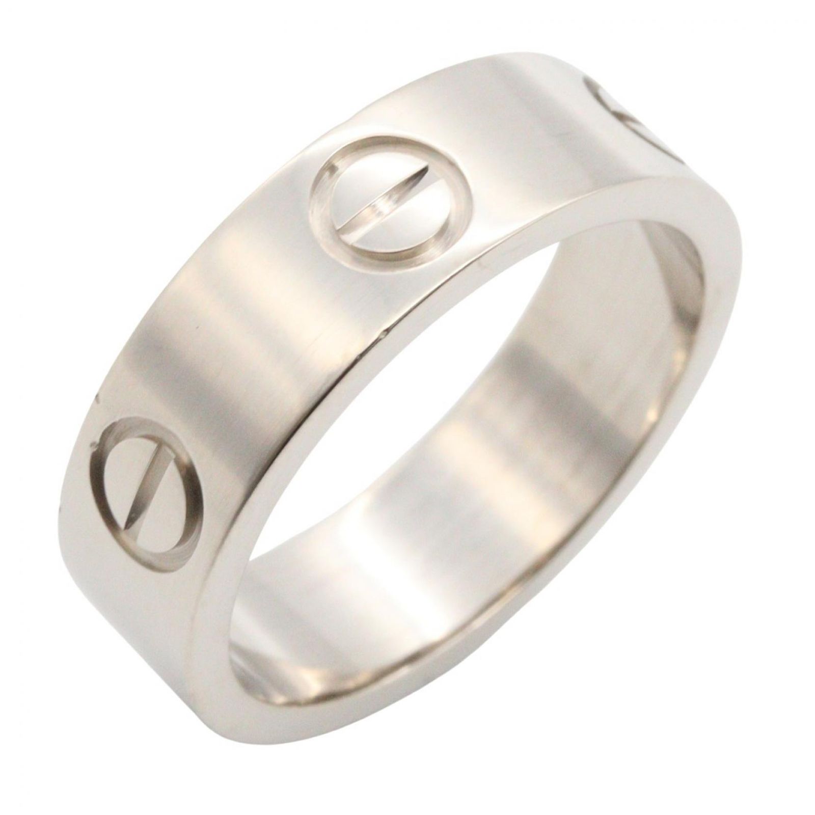 カルティエ CARTIER リング・指輪 ラブリング K18WG（ホワイトゴールド） ラブリング レディース Used A