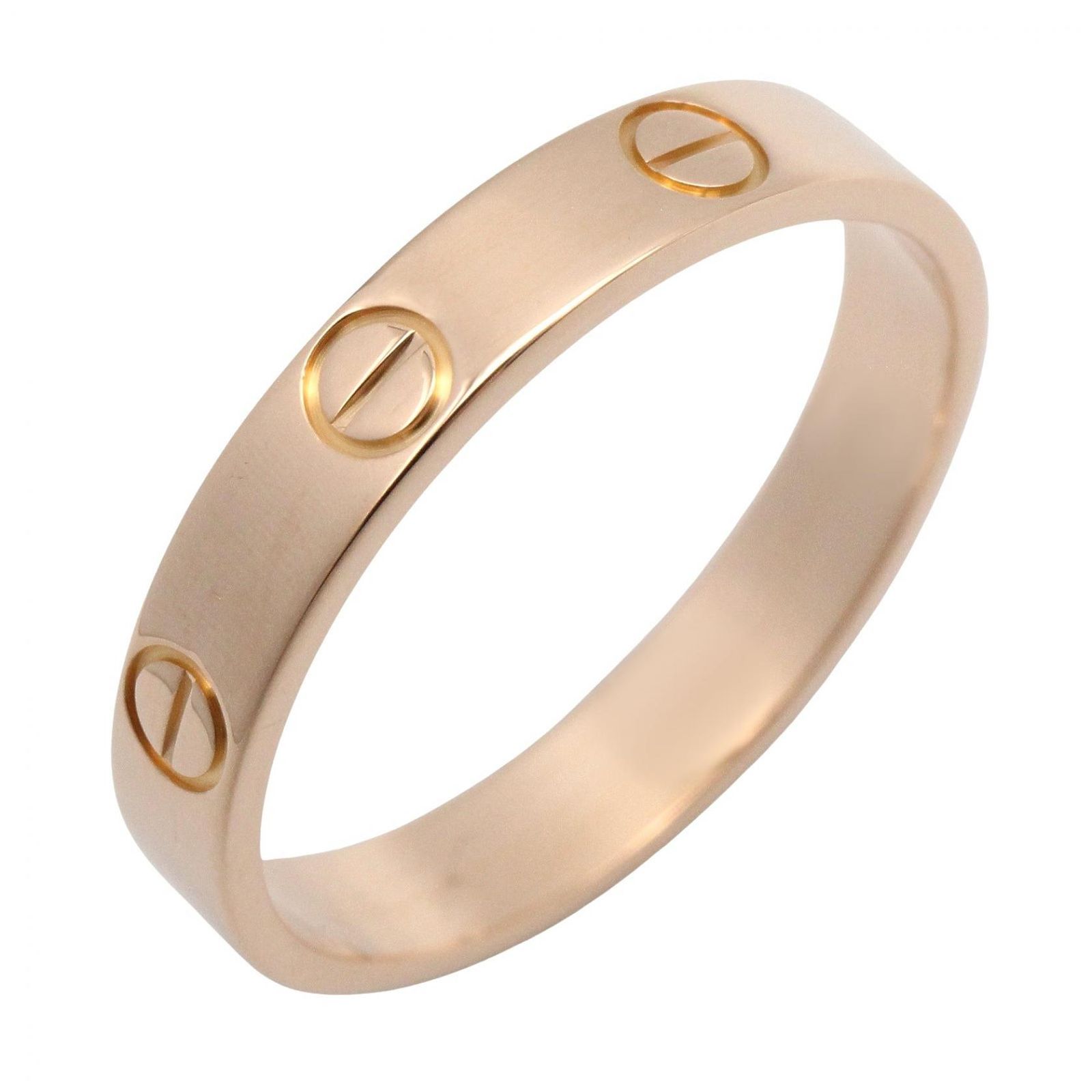 カルティエ CARTIER リング・指輪 ミニラブリング B4085000 K18PG（ピンクゴールド） ミニラブリング ユニセックス Used A