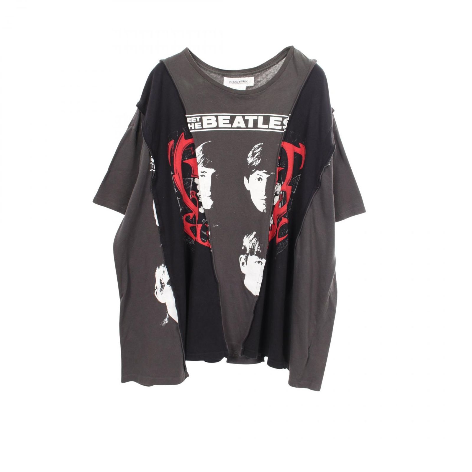 ディスカバード DISCOVERED 半袖Tシャツ グラフィック プリント ヴィンテージ コットン Tシャツ メンズ Used A