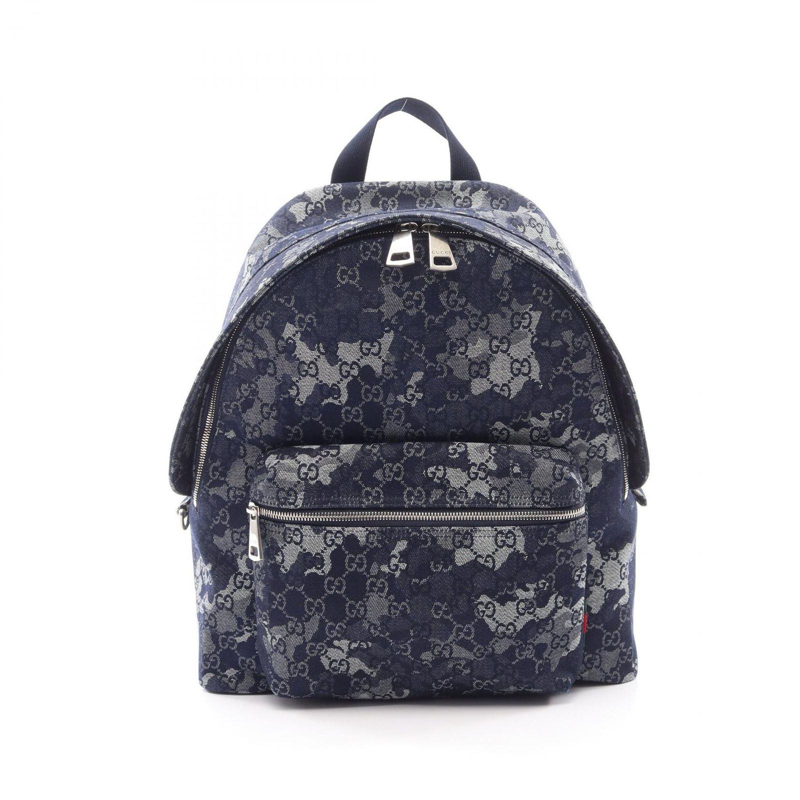 グッチ GUCCI リュックサック バックパック GGデニム 849008 インディゴブルー デニム バックパック ユニセックス Used A