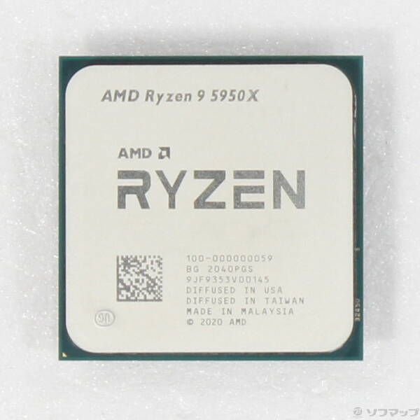 ソフマップ 〔中古品〕 Ryzen 9 5950X 〔3.4GHz／SOCKET AM4〕【262】 37,524円