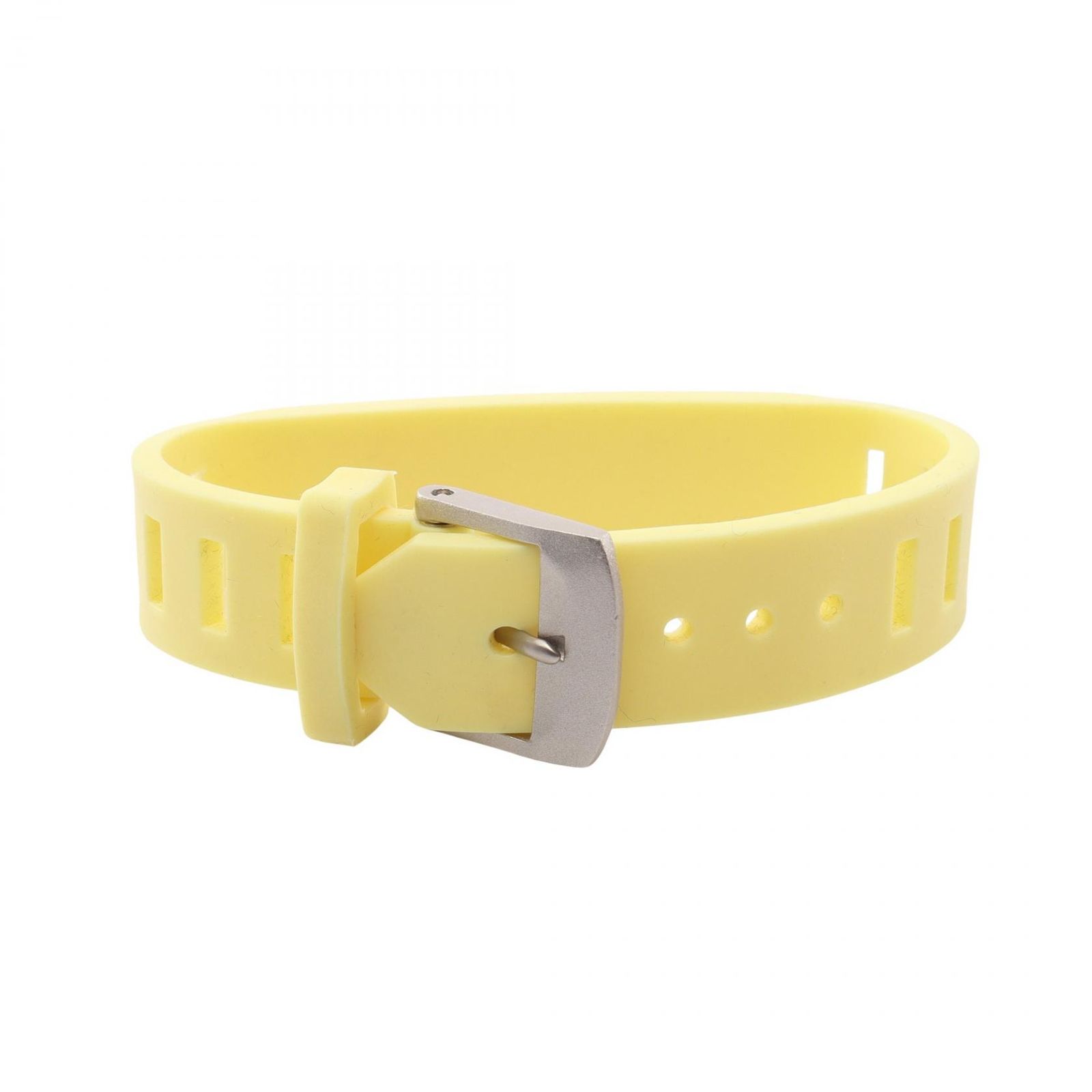 CHANEL シャネル　ラバー　ロゴ　ブレスレット　ベルト シャネル CHANEL ブレスレット ラバーバンド イエロー その他 ロゴ
